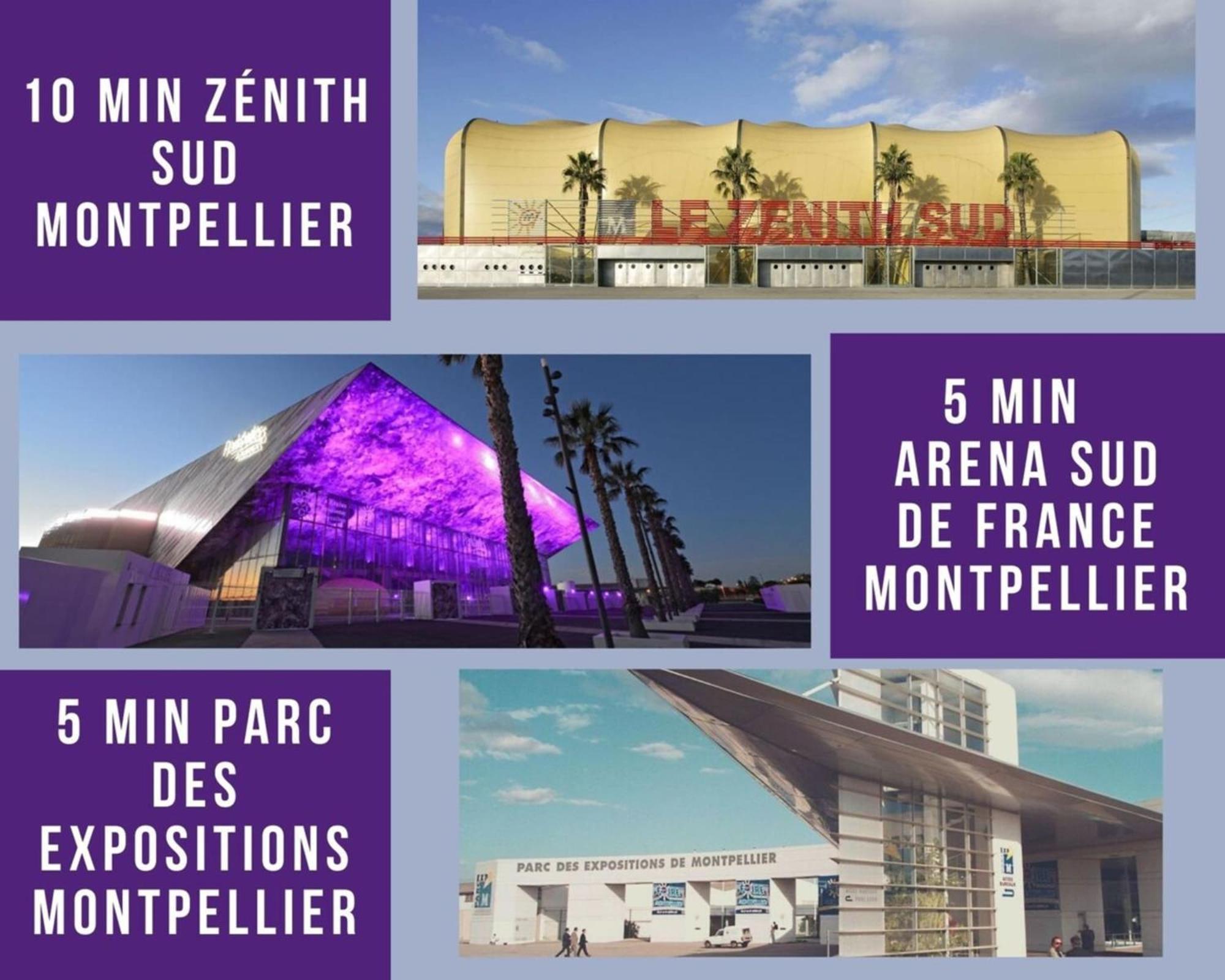 T2 Cubano Montpellier Parking Proche Plages Zewnętrze zdjęcie